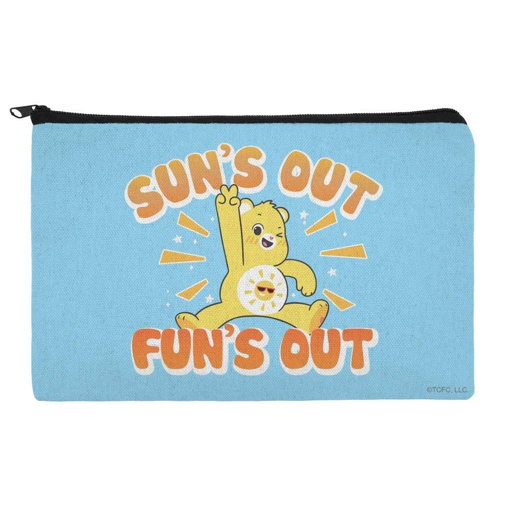Care Bears: Unlock the Magic Sun's Out Fun's Out Makeup Cosmetic Bag Organizer Pouch