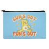 Care Bears: Unlock the Magic Sun's Out Fun's Out Makeup Cosmetic Bag Organizer Pouch view 1