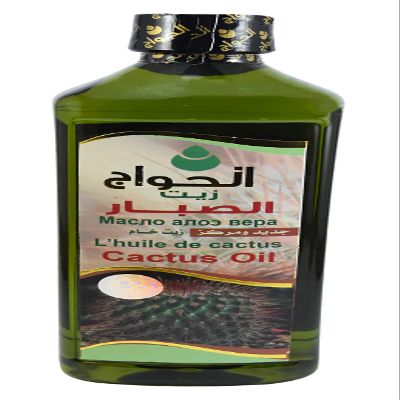 bonballoon Pure Natural Undiluted Cactus Seed Oil Hair Herbal From Elhawag El Hawag Al Hawaj Herb Egyptian Arabic Herbals Herbs No Additives Kosher Halal (Weight : 17.64 oz / 500 ml)