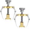 2 Pieces Ingrown Toenail Lifter Ingrown Toenail Tool Toe Clamp Stainless Steel Foot Care Tool for Paronychia (Gold) view 1
