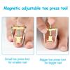 2 Pieces Ingrown Toenail Lifter Ingrown Toenail Tool Toe Clamp Stainless Steel Foot Care Tool for Paronychia (Gold) view 4