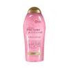 OGX Sensitive + Rose Water & Pink Sea Salt Exfoliating Body Scrub + Rose Quartz, Gentle Exfoliating Daily Body Wash Softens Skin, Body Scrub for Women, Sulfate-Free Surfactants, 19.5 fl oz view 1