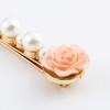 3PCS Vintage Flower Design Metal Hair Clip Alloy Bobby Pins Imitation Pearl Hair Pin Barrette for Women Girls view 4