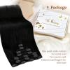 Ve Sunny Human Hair Clip in Extensions Black Clip in Hair Extensions Clip in Extensions Real Human Hair 24inch Long Straight Hair Like Your Own Hair 7pcs 120g view 4