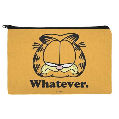 GRAPHICS & MORE Garfield Whatever Face Makeup Cosmetic Bag Organizer Pouch