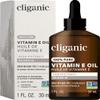 Cliganic Pure Vitamin E Oil for Skin, Scars, Hair & Face - 30,000 IU, Non-GMO Verified | Natural D-Alpha Tocopherol view 1