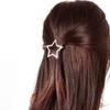 1 3/4" Alloy star hair clip Stylish Hair Clip Minimalist Hair Clips Hair star Hair Accessory 5pcs 102910 view 2