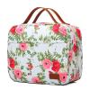Bosidu Hanging Travel Toiletry Bag, Large Capacity Cosmetic Travel Toiletry Organizer for Women with 4 Compartments & 1 Sturdy Hook, Perfect for Daily Use/Christmas view 1