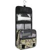 senya Hanging Travel Toiletry Bag Kit Boys Makeup Case Cosmetics Organizer for Men Women (Dinosaur Camouflage) view 2