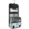 senya Hanging Travel Toiletry Bag Dinosaurs Creative Kit Makeup Case Cosmetics Organizer for Men Women view 3