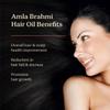 Life & Pursuits Amla Brahmi Oil for Healthy Hair & Scalp - 6.8 Oz Natural, Indian Ayurveda Blend with Coconut, Castor, Sesame, Triphala, Gotukola view 3