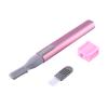 Akozon New Portable Electric Face Eyebrow Hair Body Blade Shaver r Trimmer Beauty Pink view 4