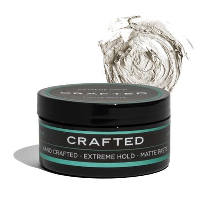 THESALONGUY Extreme Matte Paste - Firm Hold Texture Paste with Low Shine - Ideal Mens Hair Products to Add Volume, Texture, & Definition for All Hair Types - Made in the USA (4oz.)