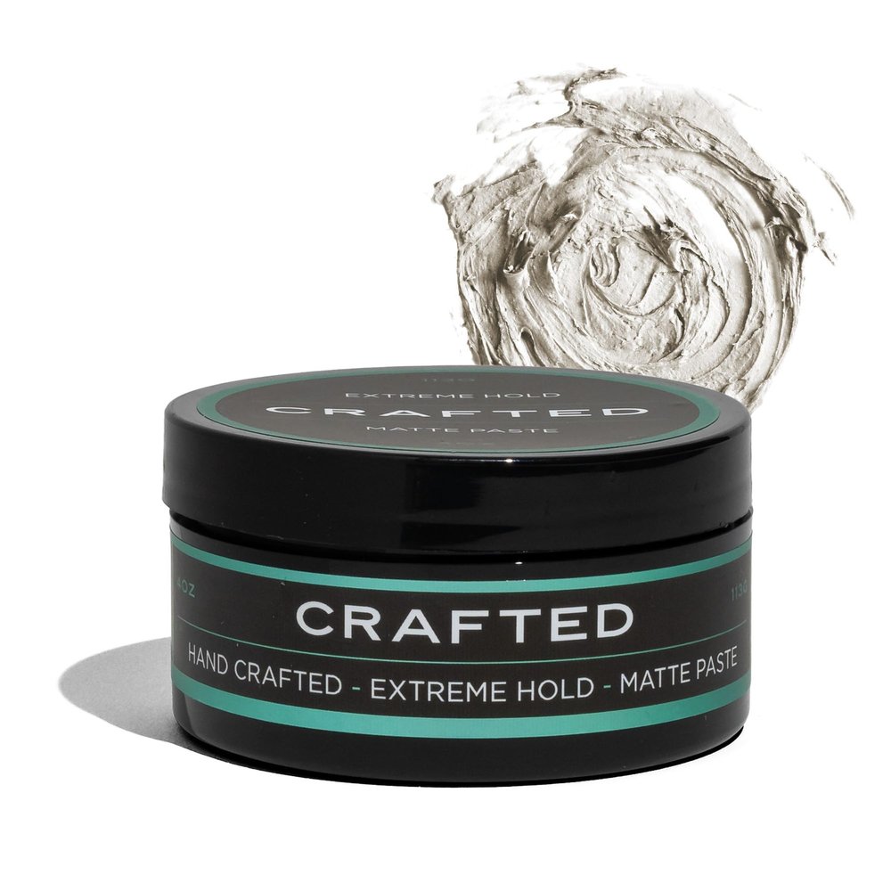 THESALONGUY Extreme Matte Paste - Firm Hold Texture Paste with Low Shine - Ideal Mens Hair Products to Add Volume, Texture, & Definition for All Hair Types - Made in the USA (4oz.)