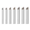 50 17CF Microblading Microblades 17 Curved Flat Flexi Needles Permanent Makeup Sloped Flat Micro Blades Manual Eyebrows view 2