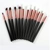 Royal Glam Black Rose Gold 12pcs Eyeshadow Makeup Brush Set view 4