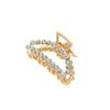 Set of 2 Metal Hair Claw Clips with Rhinestone or Imitation Pearl Non Slip Hair Clamp Jaw Clip (Triangle) view 3