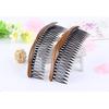 8 Pcs Plastic Wood Grain Fashion Retro Side Comb Hair Comb With 24 Teeth Teeth Comb Hair Pin Headwear Hair Accessories for Women Lady (Random Style) view 3