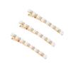 3pcs Rhinestone Barrette Bride Headpieces for Wedding Barrettes for Girls Wedding Hairpin Wedding Hair Accessories Pearl Hair Clips Hair Pin Pearl Inlaid Temperament view 2