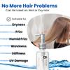 8 THE THALASSO Natural Hair Oil for Women & Men, Anti Frizz Serum by Glycerin, Lecithin, Squalane, Rosemary, Peppermint & Tea Tree, Hair Oil Treatment by Japan, Paraben & Sulfate Free 3.38 Fl Oz MOIST view 3