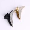 2 Pcs Sparkly Full Rhinestone Crystal Plastic Moon Shape Hair Claw Clips Strong Grips Jaw Clip Hair Clip Hair Pin Clamp Hair Accessories for Women view 3