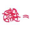 24 Pcs Curler Refill Eyelash Curler Refill Pads Silicone Rubber Curler Replacement Refills Pads for Universal Eyelash Curler Rose Red view 3