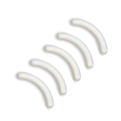 24 Pcs Curler Refill Eyelash Curler Refill Pads Silicone White Rubber Curler Replacement Refills Pads for 1.26 inch or 3.2cm Eyelash Curler