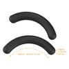 24 Pcs Curler Refill Eyelash Curler Refill Pads Silicone Rubber Curler Replacement Refills Pads for Universal Eyelash Curler Black view 2