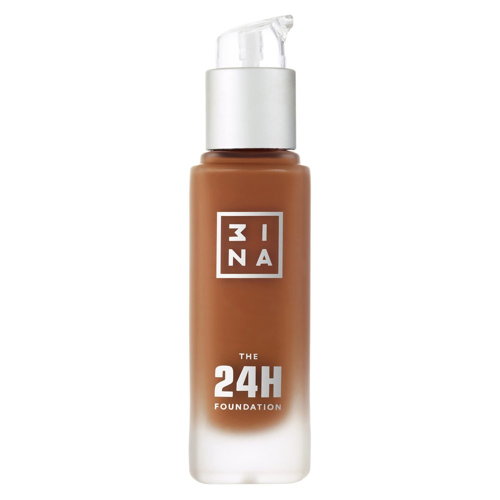 3INA The 24H Matte Foundation  Long-Wear, Medium-to-High Buildable Coverage Liquid Foundation Makeup  Waterproof and Lightweight  667  1.01 oz