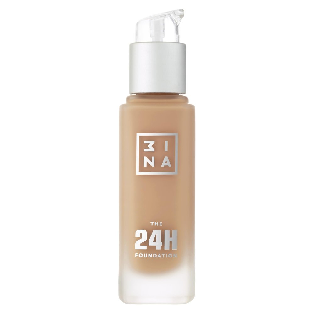 3INA The 24H Matte Foundation  Long-Wear, Medium-to-High Buildable Coverage Liquid Foundation Makeup  Waterproof and Lightweight  633  1.01 oz