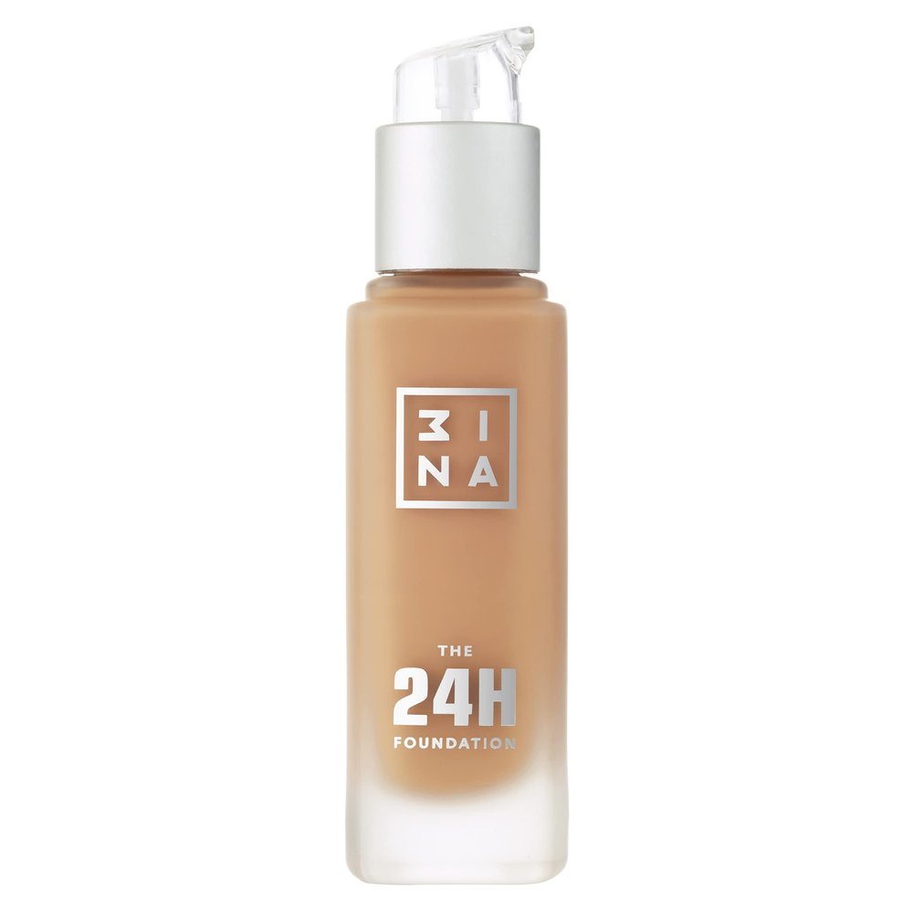 3INA The 24H Matte Foundation  Long-Wear, Medium-to-High Buildable Coverage Liquid Foundation Makeup  Waterproof and Lightweight  641  1.01 oz