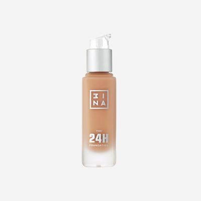 3INA The 24H Matte Foundation  Long-Wear, Medium-to-High Buildable Coverage Liquid Foundation Makeup  Waterproof and Lightweight  606  1.01 oz