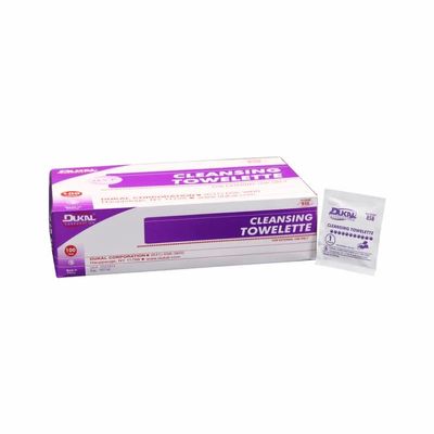 Cleansing Towelettes, 5" x 8", Bulk, 1/pk, 3pk/Strip, 1500/cs