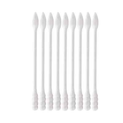 800 Pieces Cotton Swabs, Double Tipped Precision Tips Cotton Buds Spiral Head Multipurpose(4 Packs, 200 Pcs, 1 Pack)