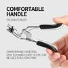 AKOAK 1 Pack Stainless Steel Wide Angle Eyelash Curler, Natural Eyelash Curls, Long Lasting, Fits All Eye Shapes, Women Makeup Tool (Black) view 4