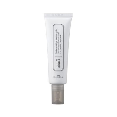 DearKlairs Fundamental Eye Awakening Gel, Vegan, Improves Dark Circles with De-Puffing, Anti-Oxidizing for Bags, Puffy, Korean Skincare 1.18 Fl Oz