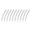 10pcs Crystal Hair Clips Hair Accessories Rhinestone Hairpin Women Hair Clips view 1