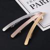 3PCS Women Lady French Styles Metal Hair Clip Hair Pins Simple Retro Hair Barrettes Hair Accessories view 3