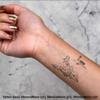 Azeeda 4 x 'Mermaid Lighthouse' Temporary Tattoos - Water Resistant, Skin-Safe, Non-Toxic Transfers, Mixed Sizes (TO00004349) view 2