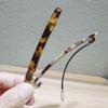 3 Pcs Women Lady French Styles Hair Clip Elegant Automatic Hair Clip Long and Thin Handmade Celluloid Onyx Hair Clip Barrette Hair Accessories view 4