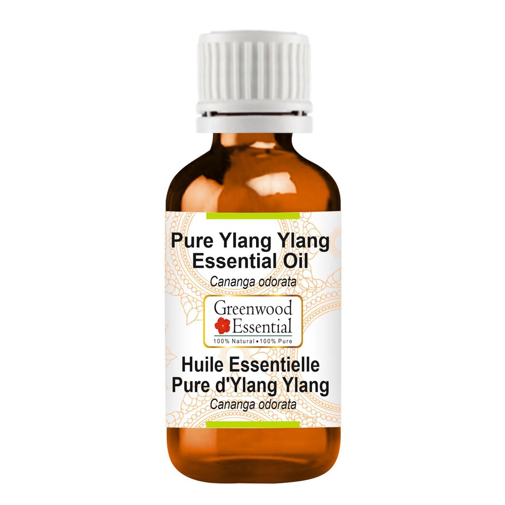 Greenwood Essential Pure Ylang Ylang Essential Oil (Cananga odorata) Steam Distilled 15ml (0.50 oz)