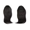 RemeeHi 100% Real Human Hair Invisible Side-swept Bangs Clip In Topper Top Thin Loss Hair Extension Raise Up Pad Hair Root 10 inch 25g 613# Bleach Blonde view 2