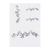 Azeeda 4 x 'Mountain Range' Temporary Tattoos - Water Resistant, Skin-Safe, Non-Toxic Transfers, Mixed Sizes (TO00010501) view 1