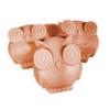3 pc Owl Shaped Shea Butter & Goatmilk Soap Set - Pumpkin Spice Scented view 1