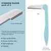 Imperial Selection Eyebrow Razor | Facial Hair Remover Women | Dermaplaning Blades for Face | Eyebrow Hair Remover | Shaper & Razors Women | Free Eyebrow Pencil Black view 3
