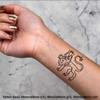 Azeeda 4 x 'Zodiac Leo' Temporary Tattoos - Water Resistant, Skin-Safe, Non-Toxic Transfers, Mixed Sizes (TO00011162) view 2