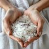 French Lavender Bath Salt 14 oz (USDA Organic + Natural Ingredients) - LADIONE SKINCARE view 2