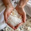 Grand Gardenia Bath Salt 14 oz (USDA Organic + Natural Ingredients) - LADIONE SKINCARE view 2