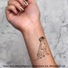 Azeeda 4 x 'Dalmation Dog' Temporary Tattoos - Water Resistant, Skin-Safe, Non-Toxic Transfers, Mixed Sizes (TO00012843) view 2