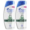 Head & Shoulders Itchy Scalp Care Anti-Dandruff 2 in 1 Shampoo and Conditioner, Infused with Eucalyptus, 23.7 Fl Oz, Twin Pack view 1